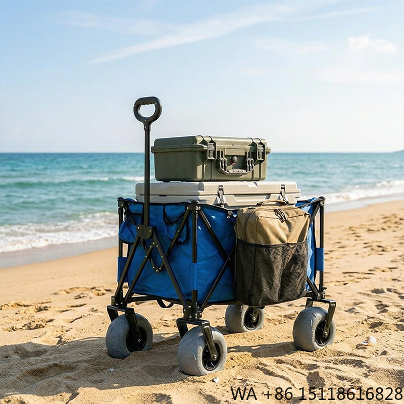 Foldable Metal Beach Wagon Qui - Camp Table Folding 评论和价格