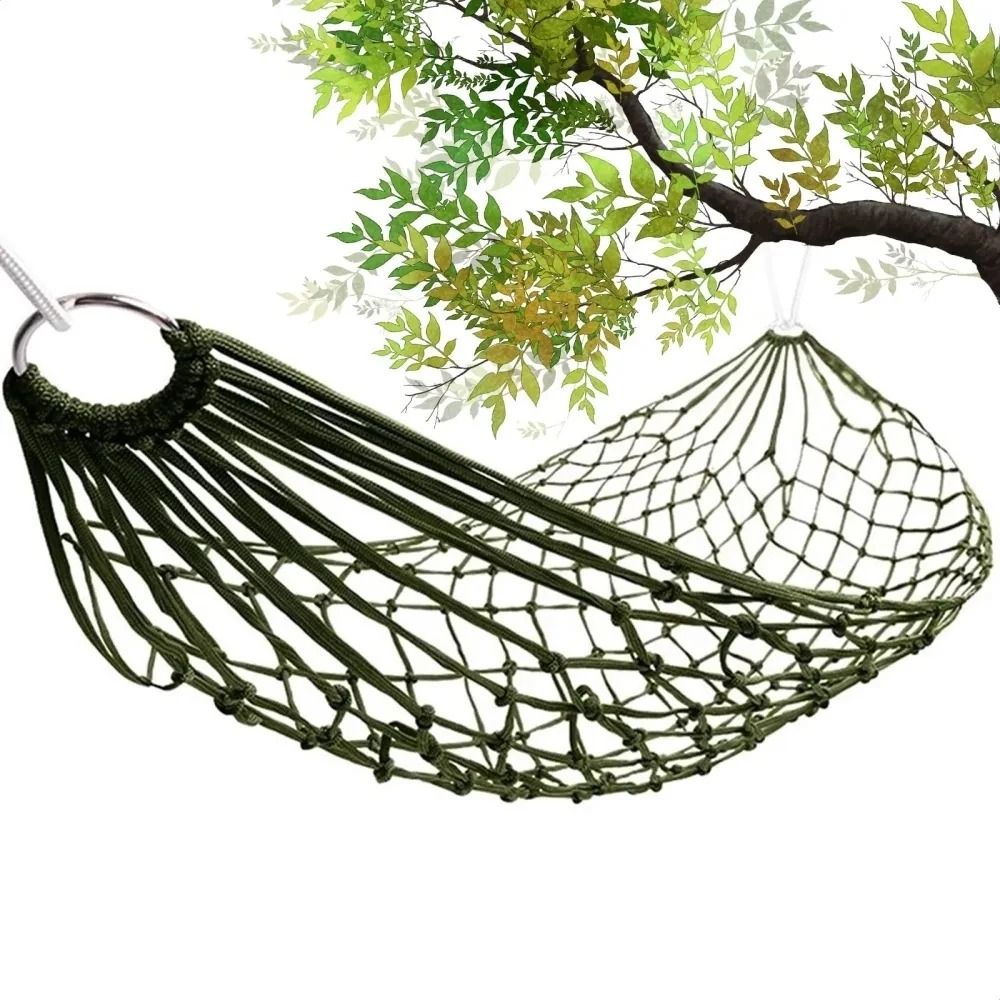 With Rope Nylon Mesh Hammock P - Camping Hammock 评论和价格