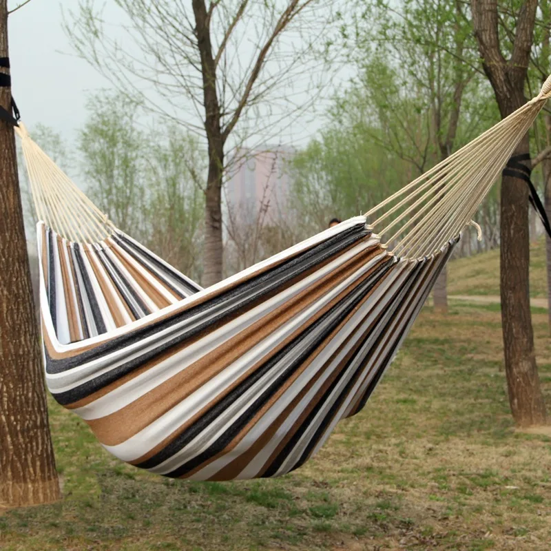 Canvas No Wooden Stick Hammock - Camping Hammock 评论和价格