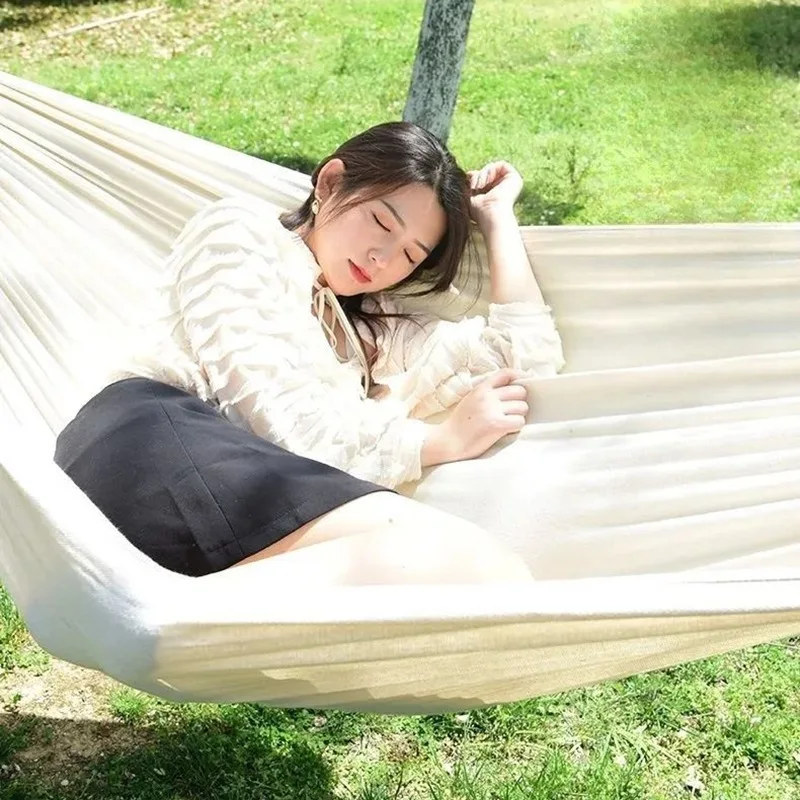 Canvas No Wooden Stick Hammock - Camping Hammock 评论和价格