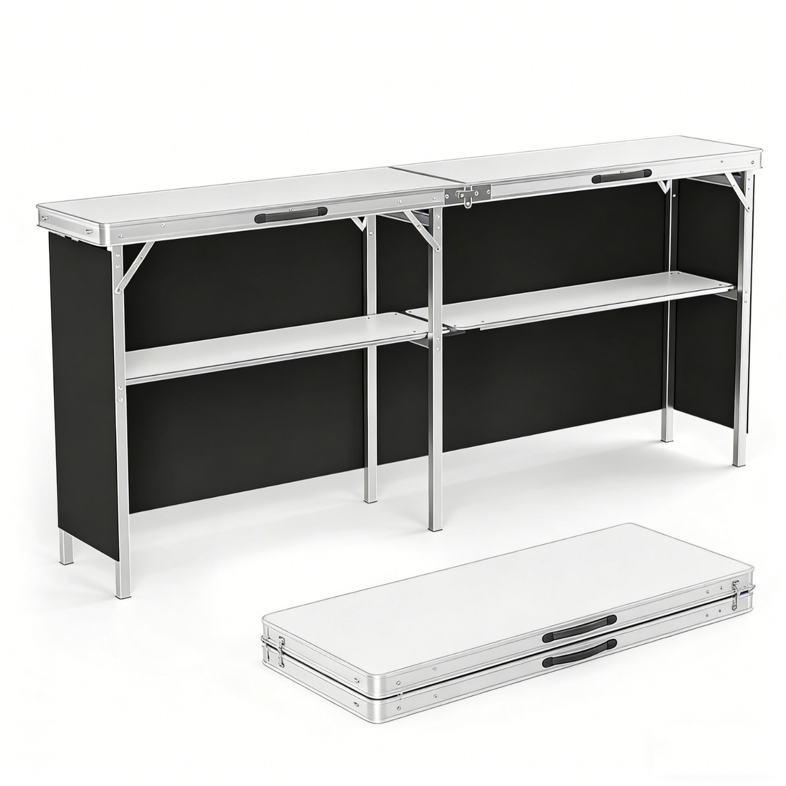 Aluminum Alloy Outdoor Folding - Camp Table Folding 评论和价格
