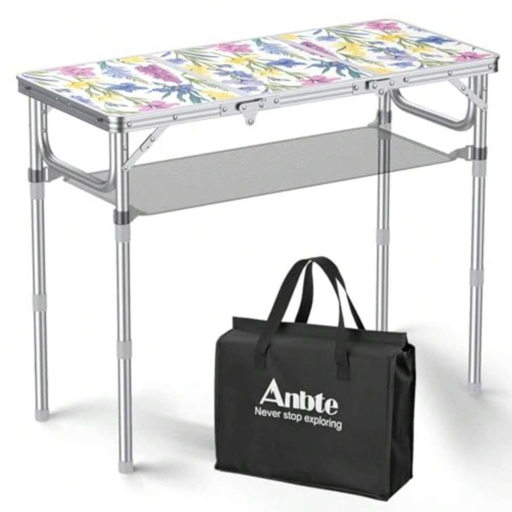 Folding Camping Table with Sto - Camp Table Folding 评论和价格