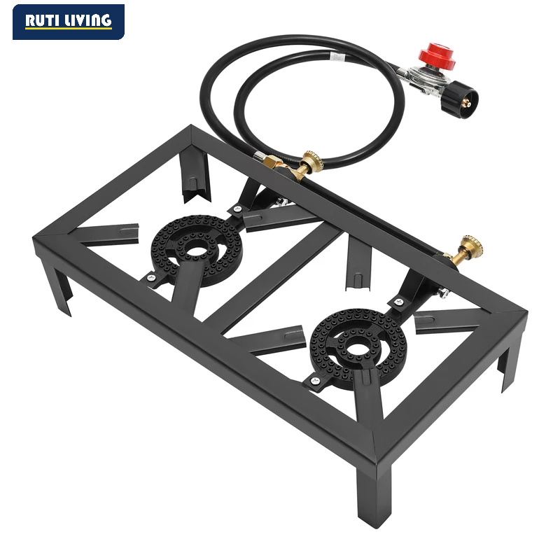 Portable 1/2 Burner Outdoor Ga - Outdoor Camping Gas Stove 评论和价格