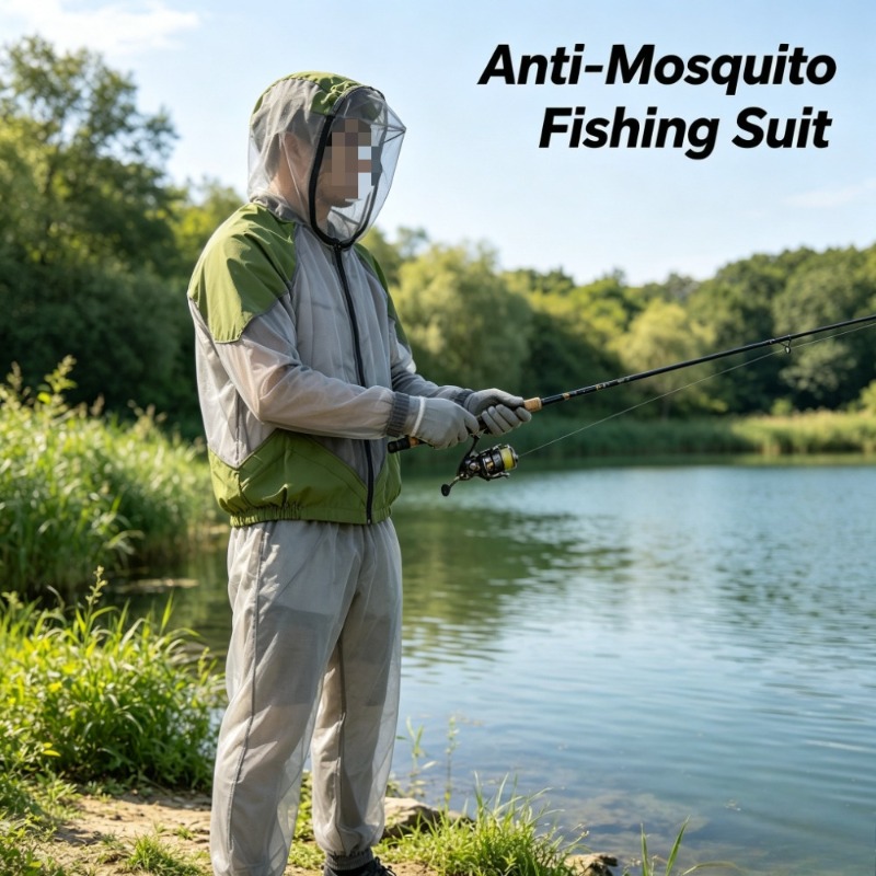Outdoor Mosquito Repellent Sui - Outdoor Camping Jacket 评论和价格