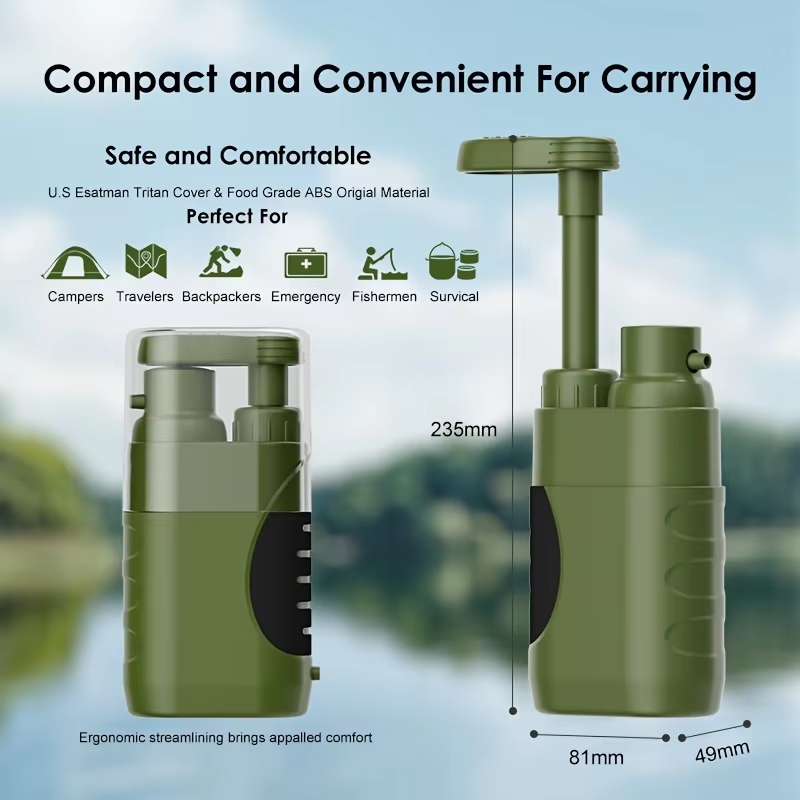 Outdoor Water Filter Direct Dr - Portable Water Filter 评论和价格