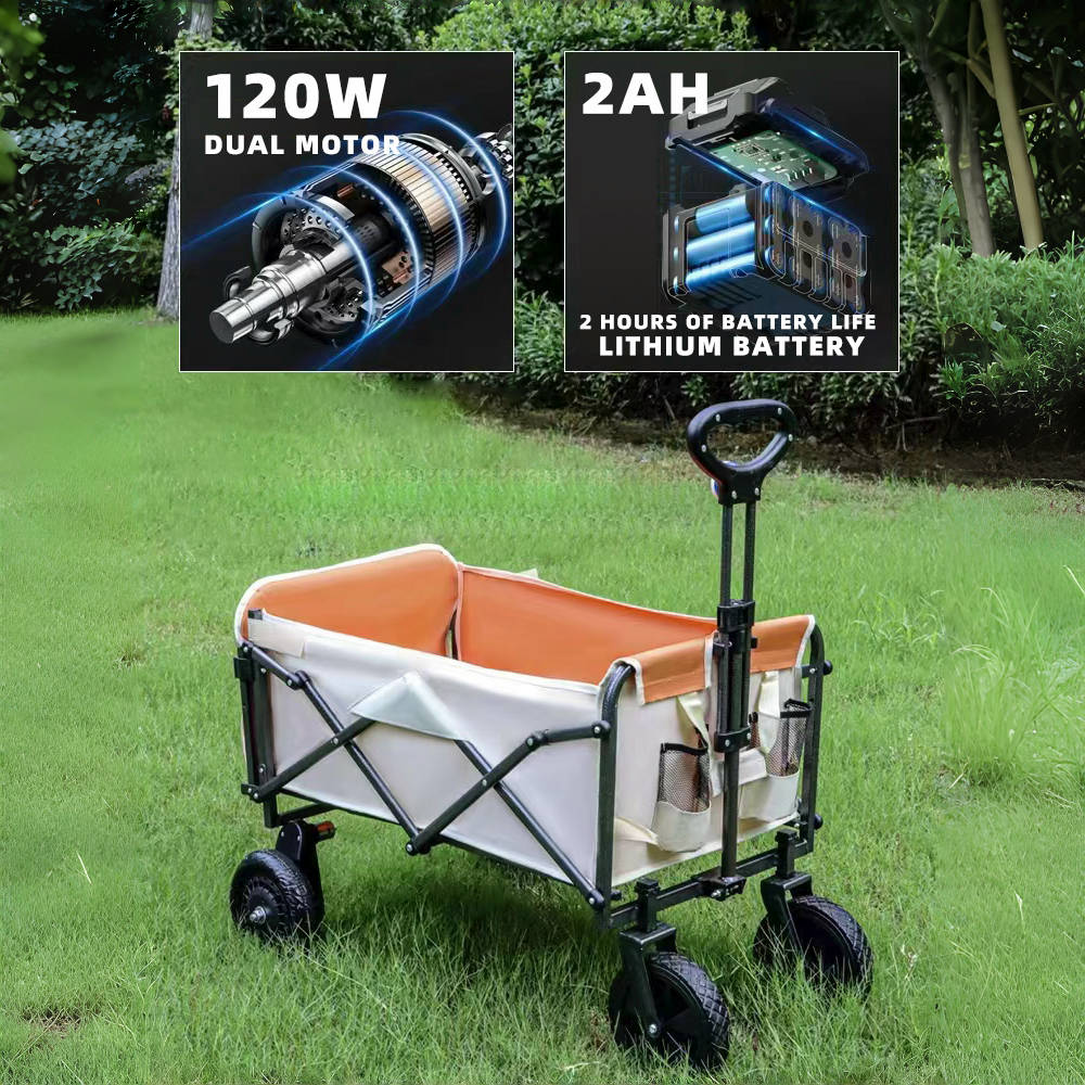 Electric Camping Wagon Cart Fo - Camp Table Folding 评论和价格