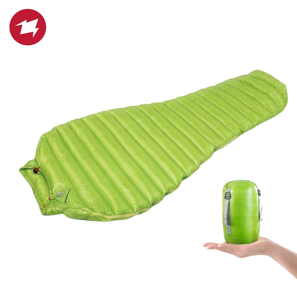 AEGISMAX MINI 800FP Goose Down - Ultralight Sleeping Bag 评论和价格