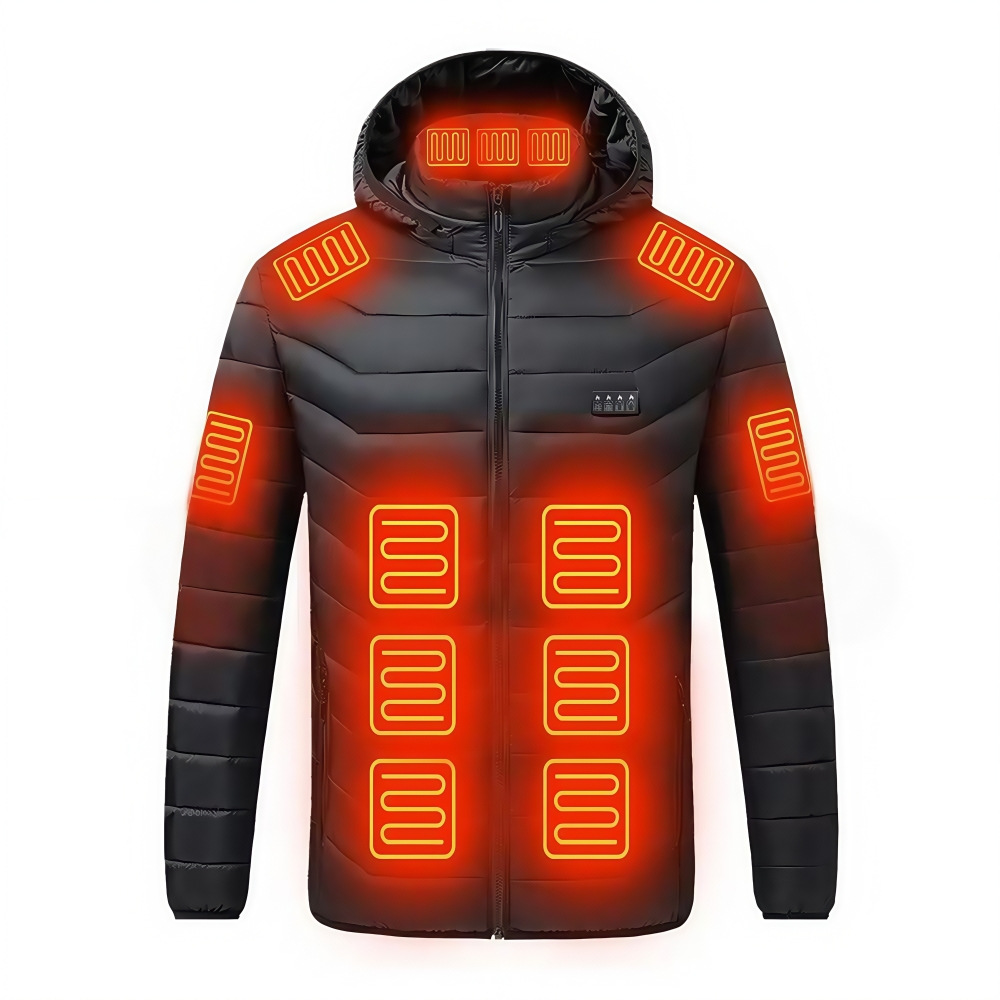 28 Areas Men Women's Heating J - Outdoor Camping Jacket 评论和价格