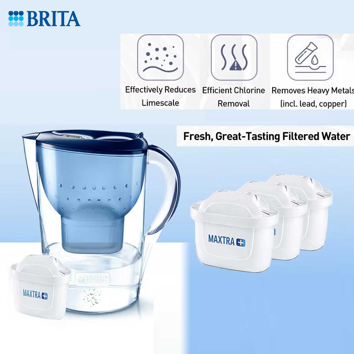 BRITA MAXTRA Water Filter Cart - Portable Water Filter 评论和价格