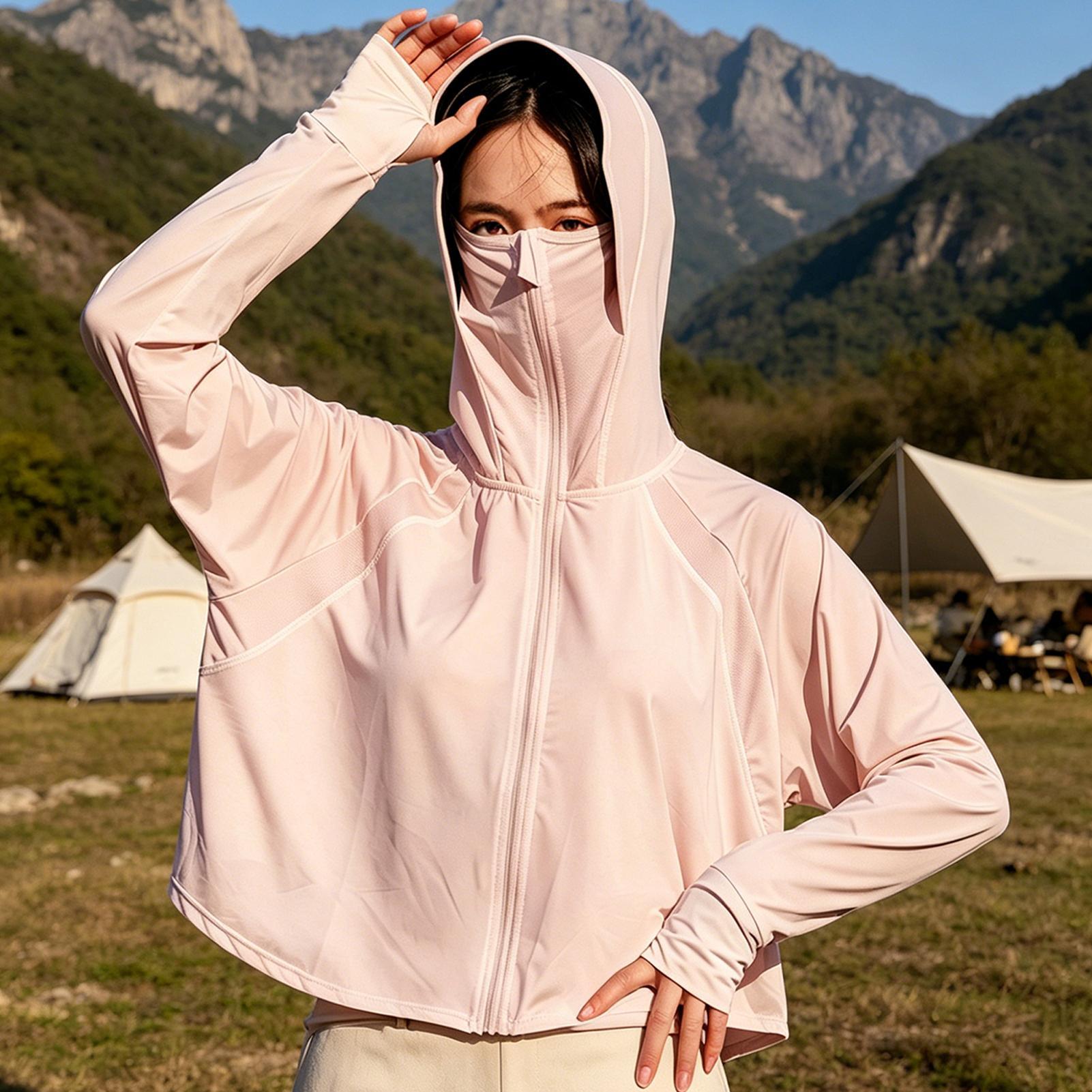 Sun Protective Jacket Cooling  - Outdoor Camping Jacket 评论和价格